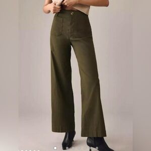 Maeve Anthropologie - The Collette Full-Length Wide-Leg Pants size 34